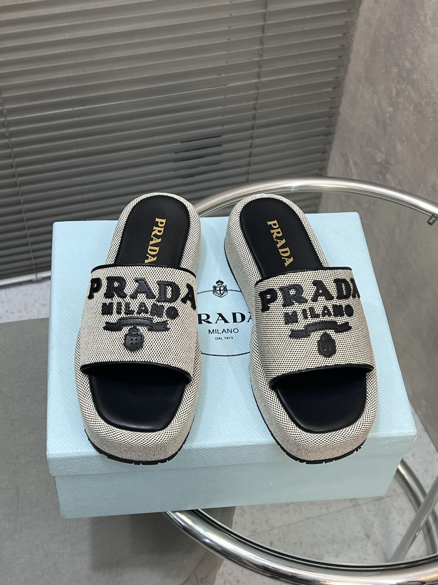 Prada Platform Slides - Comfortable & Stylish Women's Summer Sandals 3 i1745215748937 6492 0 0