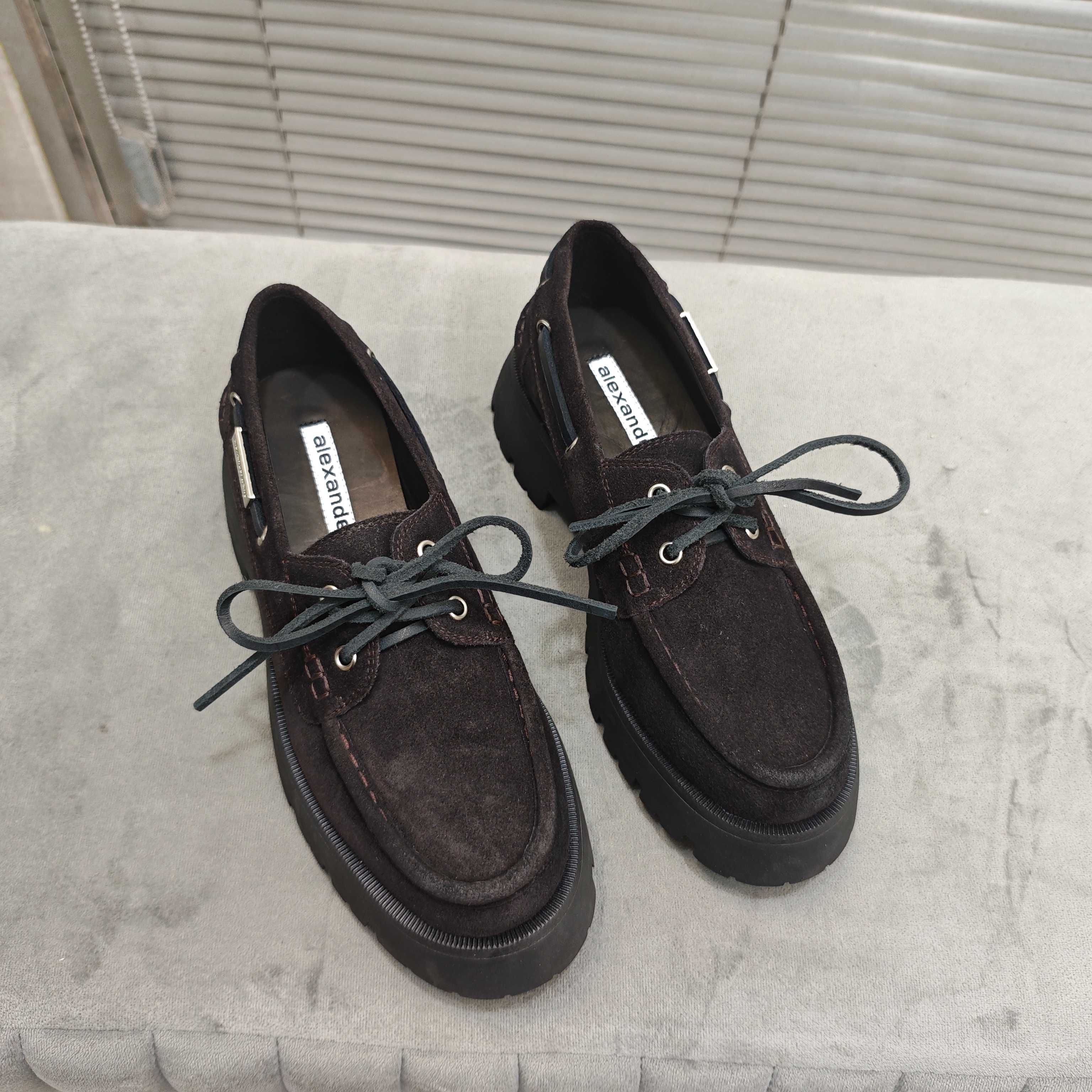 NO:543594,Alexander wang Alexander King thick-soled loafers fabric beef velvet inner cowhide lining outsole rubber sole size 35-41 (40,41 custom made without return or exchange), loafers, alexander wang,loafers,cowhide19860909alexander wang亚历山大王厚底乐福鞋 面料牛反绒 内里牛皮里 大底橡胶底 码数35-41（40,41定做不退换）,乐福鞋,alexander wang,loafers,cowhide,Women's Shoes
