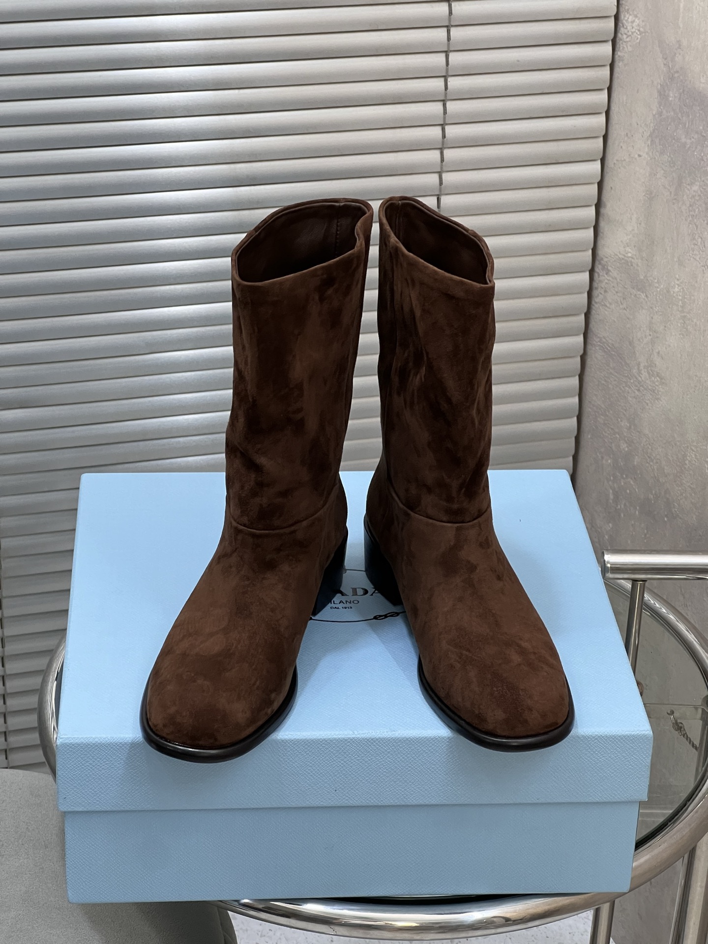NO:543552,PRADA 25ss new round-toe short boots top version upper Yangjing inner sheepskin big sole original open molded sole heel height 3cm Size34-41 (customized by 34/40/41), boots, prada, boots, sheepskin, sheep19860909PRADA 25ss新款圆头短靴 顶级版本 鞋面羊京 内里羊皮 大底原版开模大底 跟高3cm Size34-41（34/40/41定制）,靴子,prada,boots,sheepskin,sheep,Women's Shoes