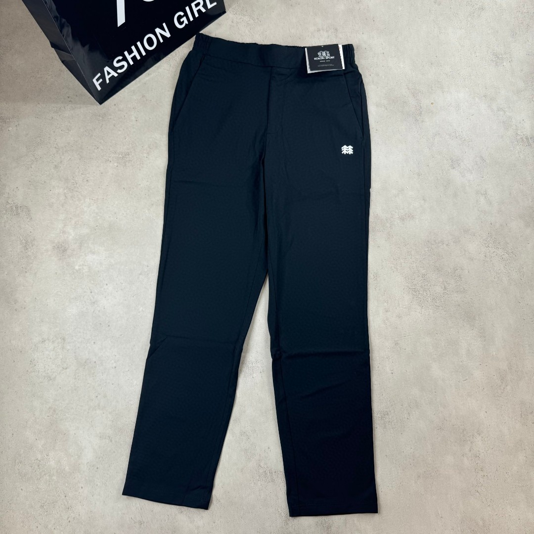 💰110
可隆 KOLON SPORT 春秋高弹窄口九分裤
采用超弹面料，具备良好的透气性和运动自由优良的户外登山四面弹 休闲裤，简洁的造型非常大气、轻便/高弹力/吸湿/排汗！
 日常上班 户外运动都可以穿。裁剪采用立体三维裁剪使每个部位都更加的合体舒适。
颜色：黑色 卡其  藏青  深灰色
尺码：S-XXL
尺码   腰围     臀围      裤长
 S      68-76      100       95
 M     76-84      106       97
 L      84-92      112       99
XL     92-100    120      101
XXL  100-108   124.5  102
(数据均为手工测量，存在稍许误差)