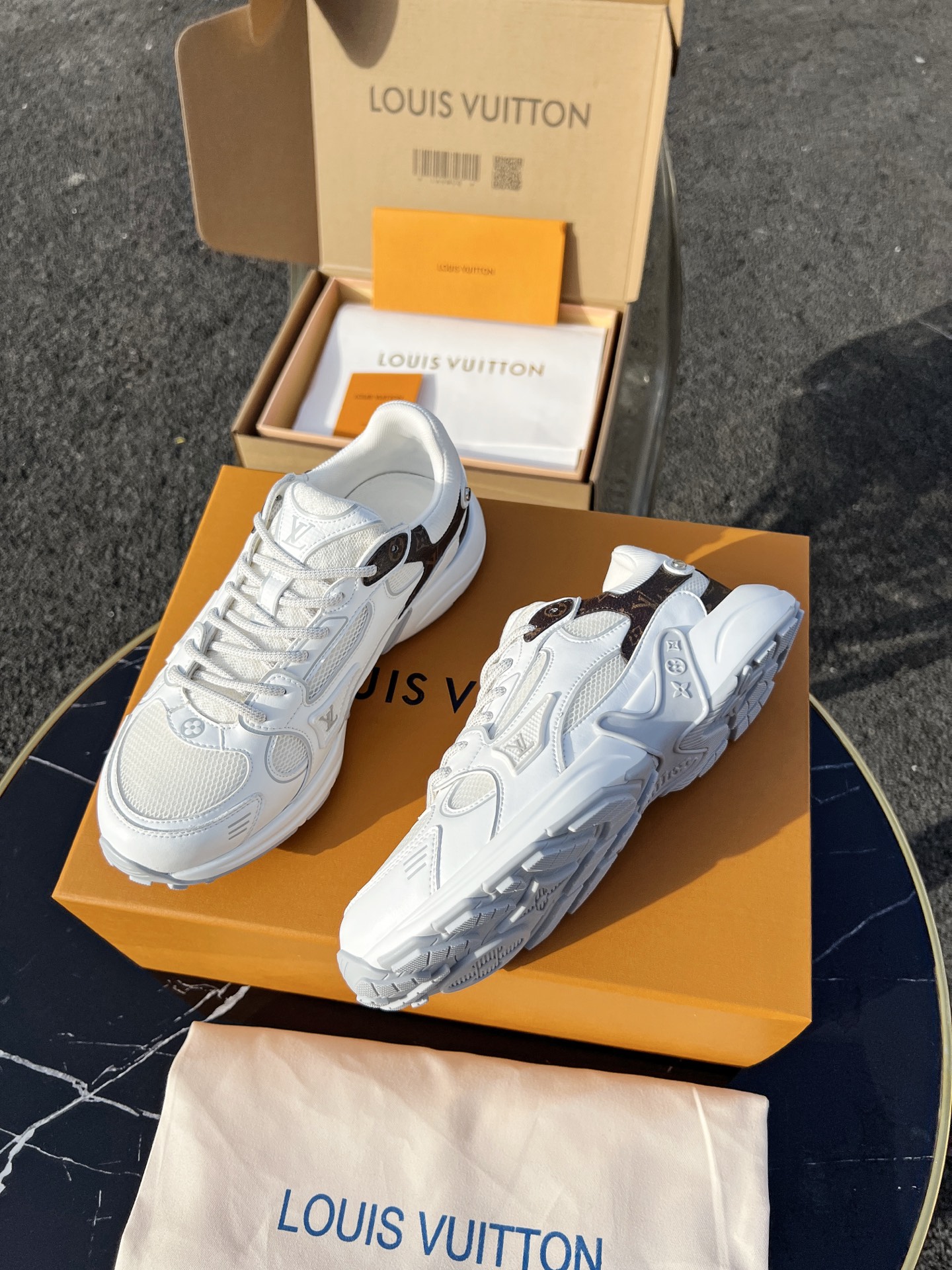 Louis Vuitton Olympia Baskets Homme/Femme - Confort et Style Tendance 2025