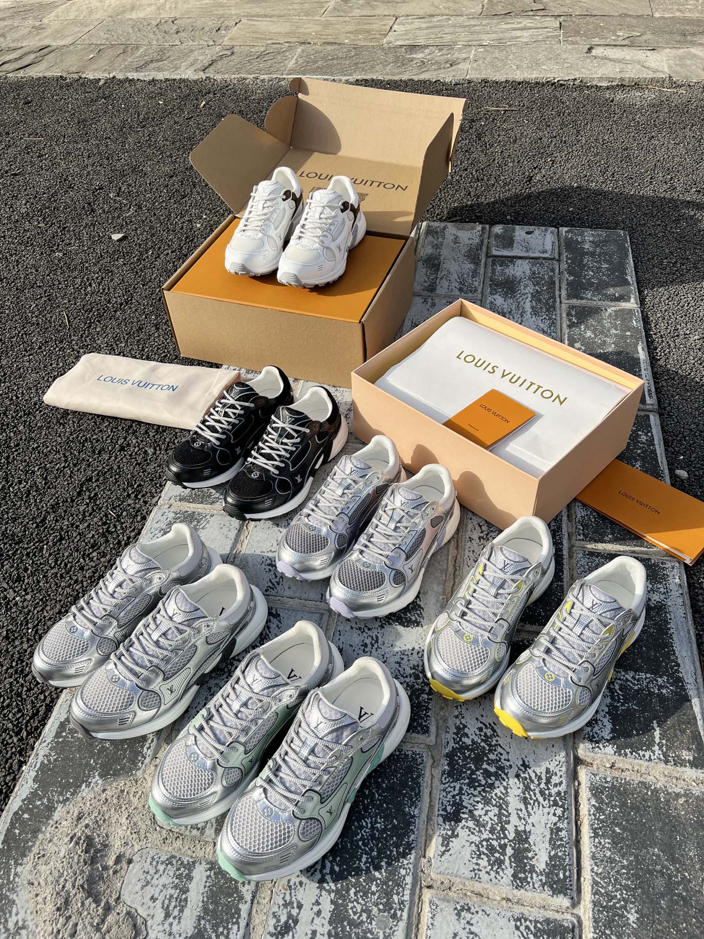 Louis Vuitton Olympia Zapatillas Deportivas Casuales Unisex - Edición 2025