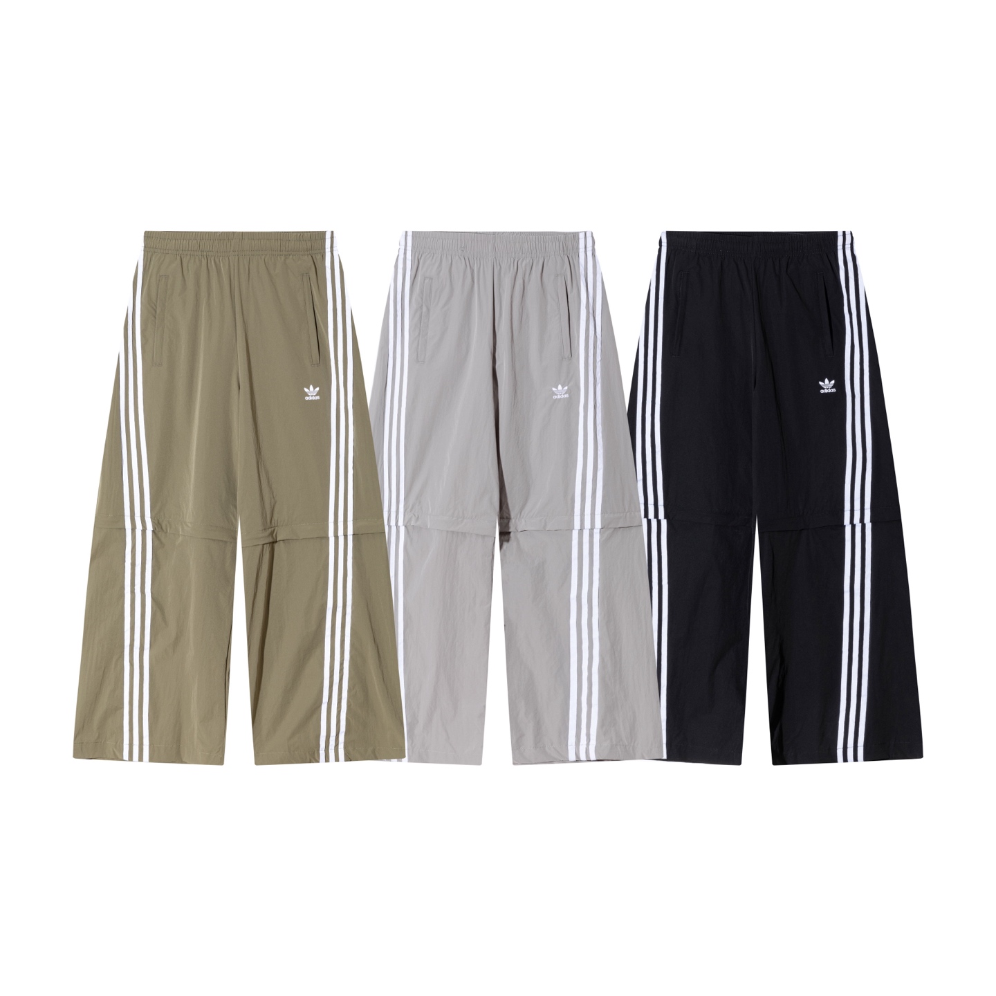 P110💰
🔥三叶草可拆卸阔腿裤|一裤两穿,潮人四季刚需!
是谁还没get这条adidas三叶草可拆卸神裤?!
✅一裤两穿:阔腿裤秒变短裤,季节风格随心切换
✅经典三杠+小logo:复古运动风拉满,街拍炸场不重样
✅三色可选:
• 军绿色:美式复古感,搭卫衣绝绝子
• 浅灰调:清冷高级,日常出街无压力
• 经典黑:百搭王炸,怎么穿都时髦
尺码S-XXL