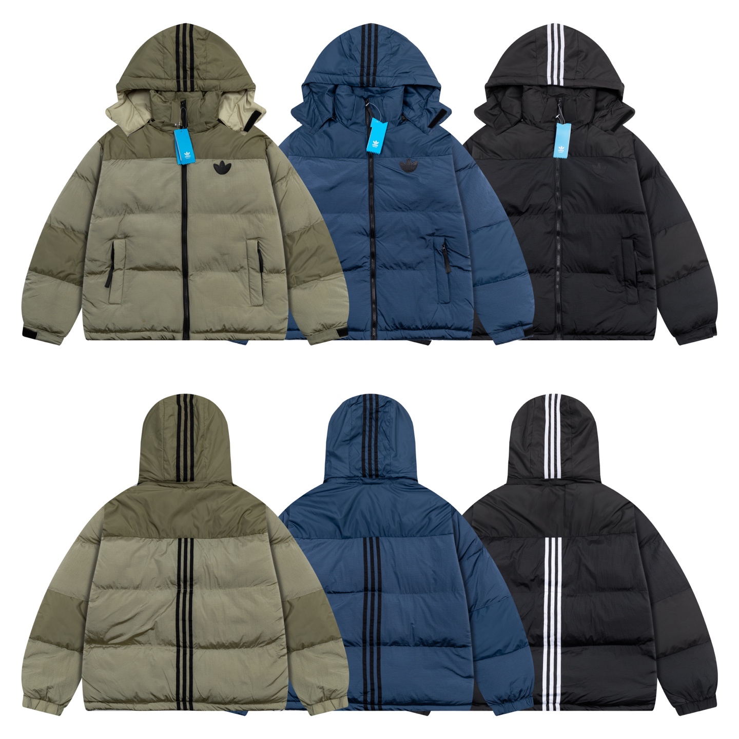 P190💰
❄️入冬刚需！Adidas三叶草羽绒棉服，暖到犯规还巨时髦！

怕羽绒服太厚重？这件Adidas三叶草拼接羽绒棉服给你“轻暖潮”三重体验！

三款配色闭眼挑：

• 卡其拼接款，复古感拉满，搭卫衣牛仔裤就是美式街头靓仔；

• 深蓝款沉稳又高级，上班逛街都能hold住；

• 经典黑款百搭到天际，什么风格都能无缝衔接～

连帽设计防风又显脸小，棉填充保暖不压身，日常通勤、周末遛弯穿它就对了！胸前低调三叶草标，细节处藏满质感，穿上它，在寒风里也能潮得毫不费力🔥

别让臃肿毁了你的冬日造型，这件“保暖时髦二合一”的棉服，现在不冲等着挨冻吗？
尺码S-XXL
立即抢购👉