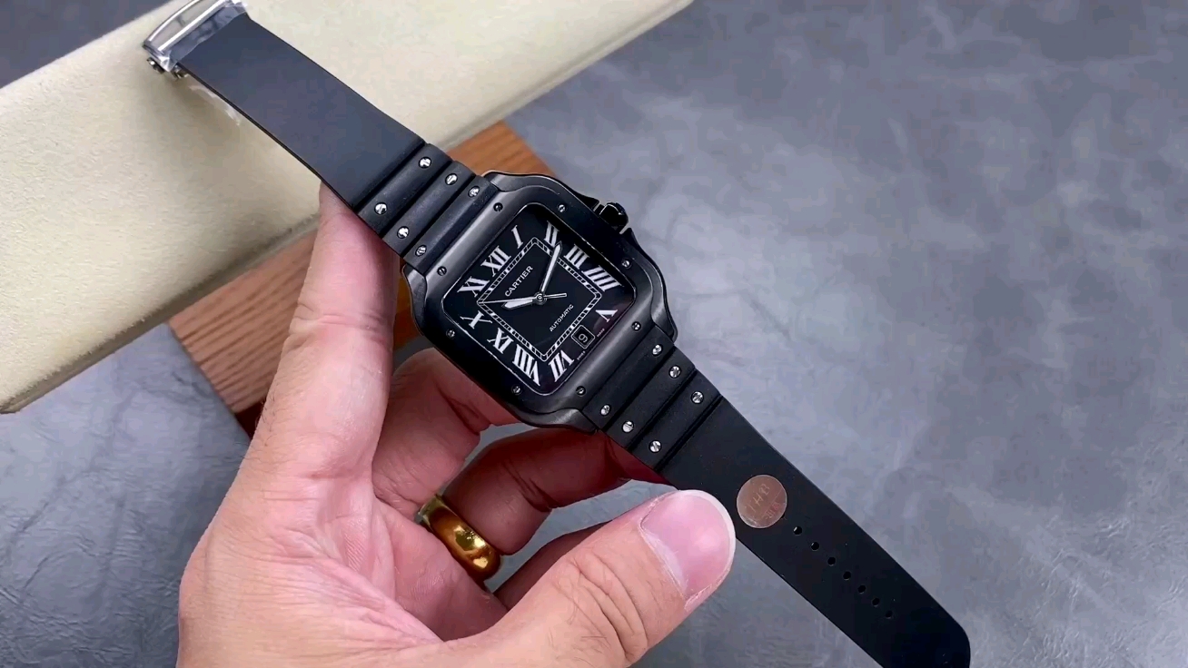 Cartier 全新THB 山度士胶带款 开模2023最新卡地亚 山度士