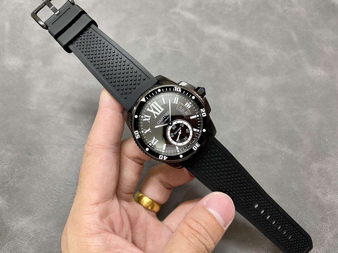 Cartier F5 台湾厂 卡地亚卡利博CALIBRE DE CARTIER潜水系列 腕表堪称卡地亚新一代标志性杰作