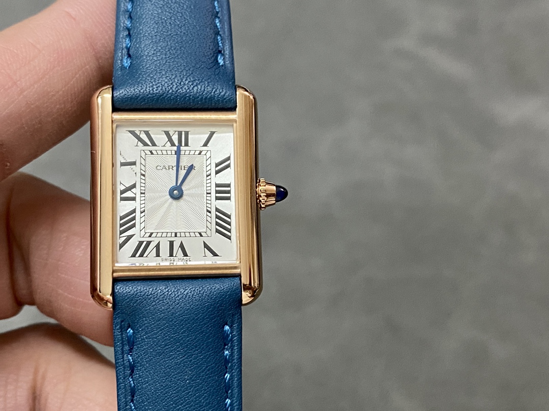 Cartier F1厂卡地亚TANK MUST de Cartier全系列倾情打造 中号33 7*25