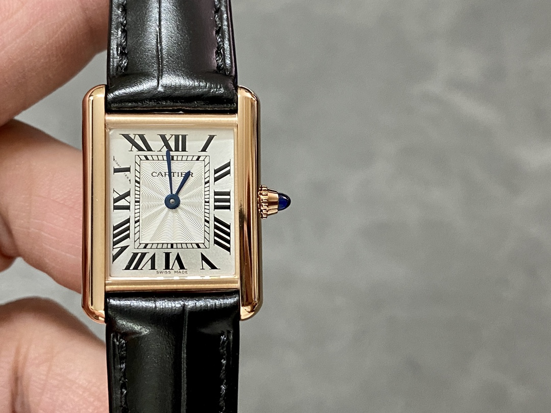 Cartier F1厂卡地亚TANK MUST de Cartier全系列倾情打造 中号33 7*25