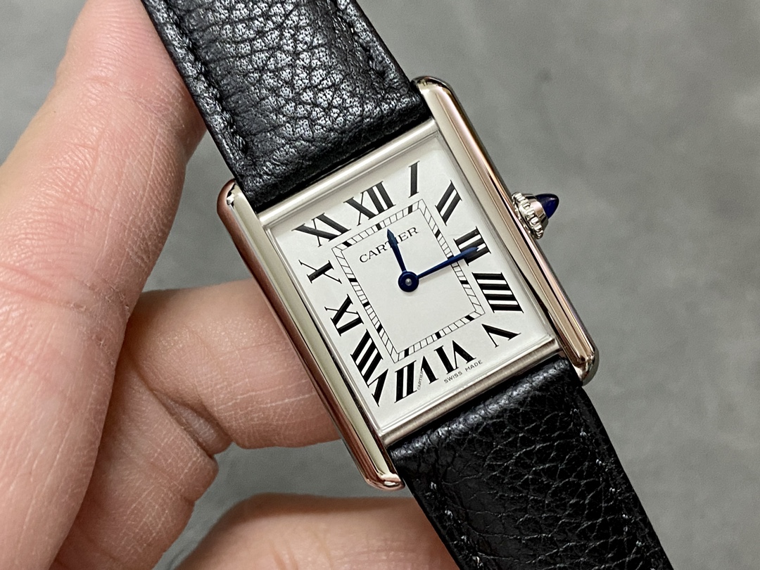 Cartier F1厂卡地亚TANK MUST de Cartier全系列倾情打造 中号33 7*25