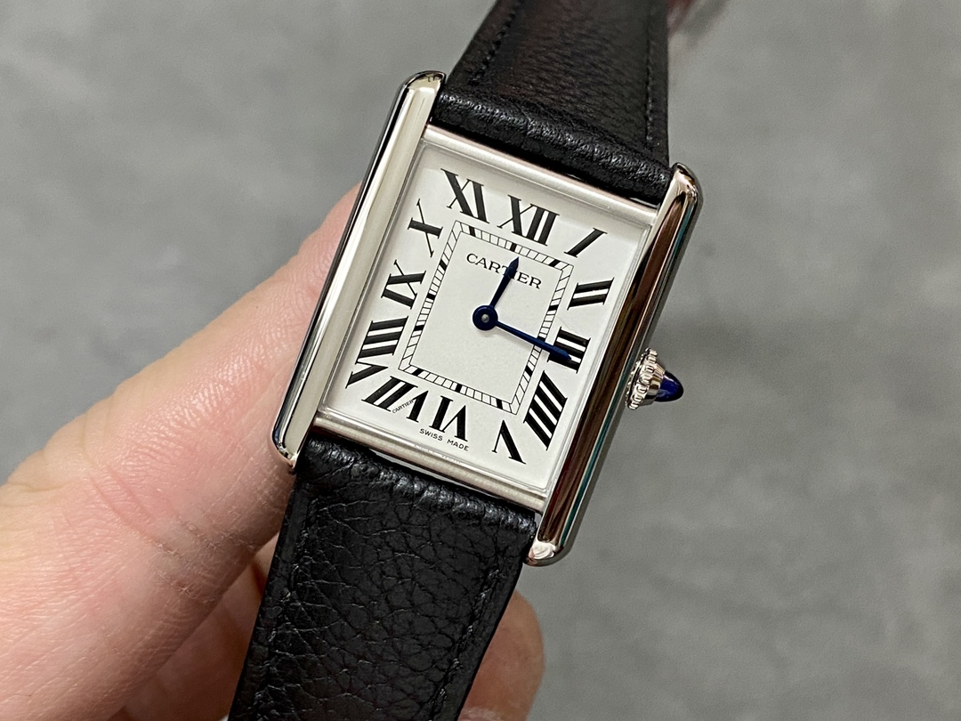 Cartier F1厂卡地亚TANK MUST de Cartier全系列倾情打造 中号33 7*25