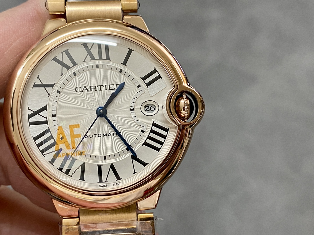 Cartier Reloj Azul 2824 Movement