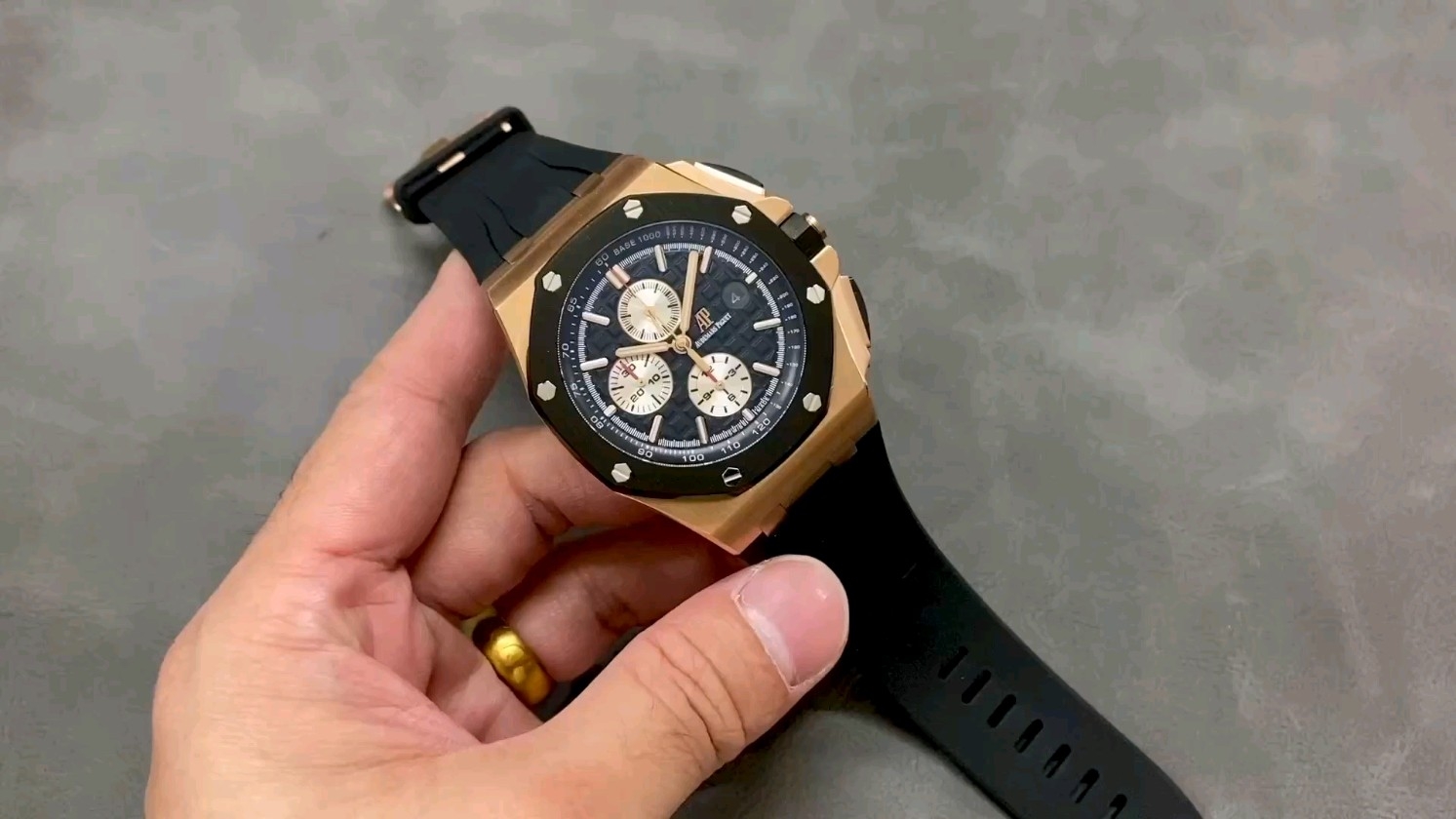 Audemars Piguet Reloj Azul Rosa