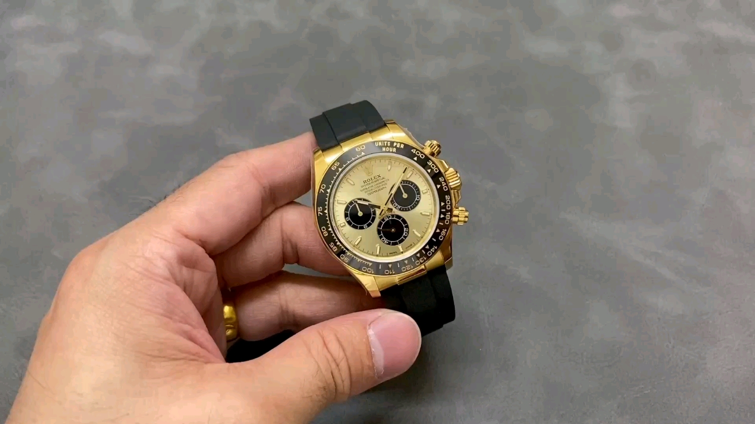 Réplica de AAA
 Rolex Daytona Reloj AAA FALSO+