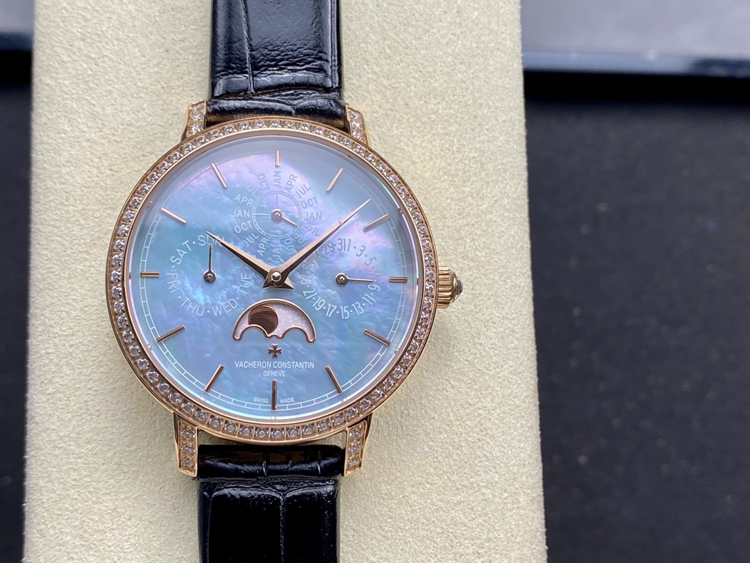 Vacheron Constantin Reloj Cuero de vaca