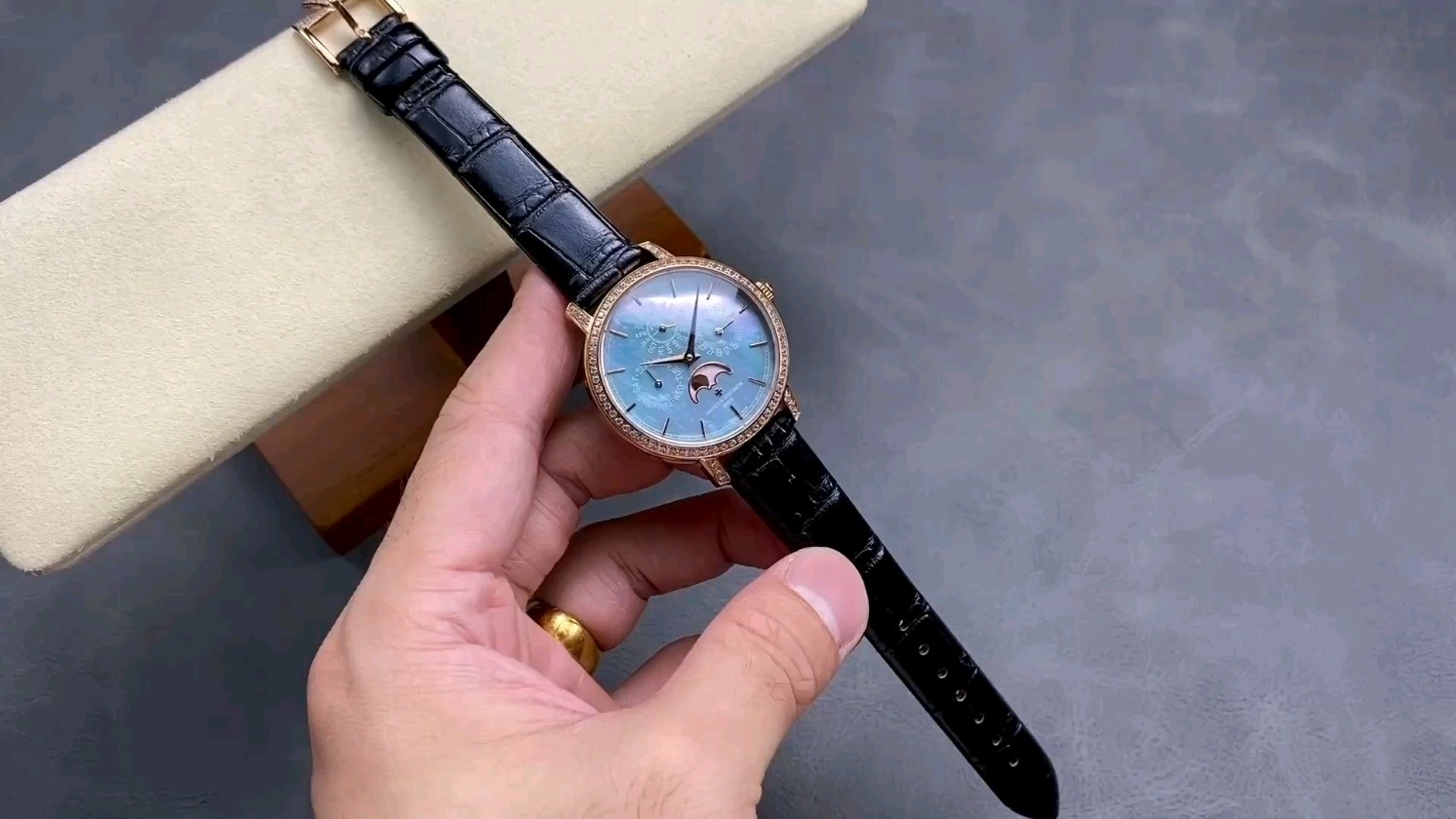 Vacheron Constantin Reloj Cuero de vaca