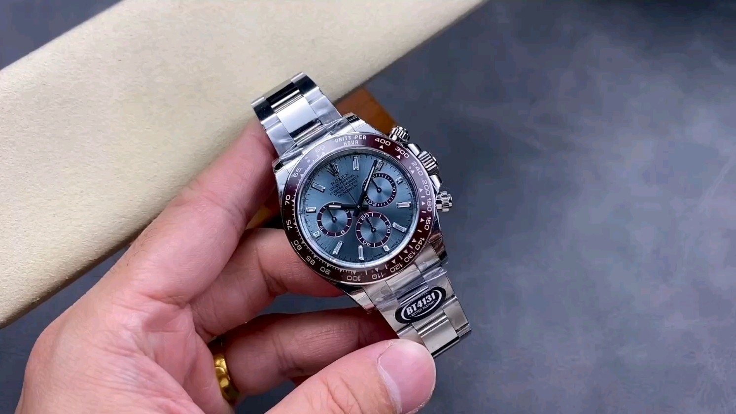 Rolex Daytona Reloj Azul