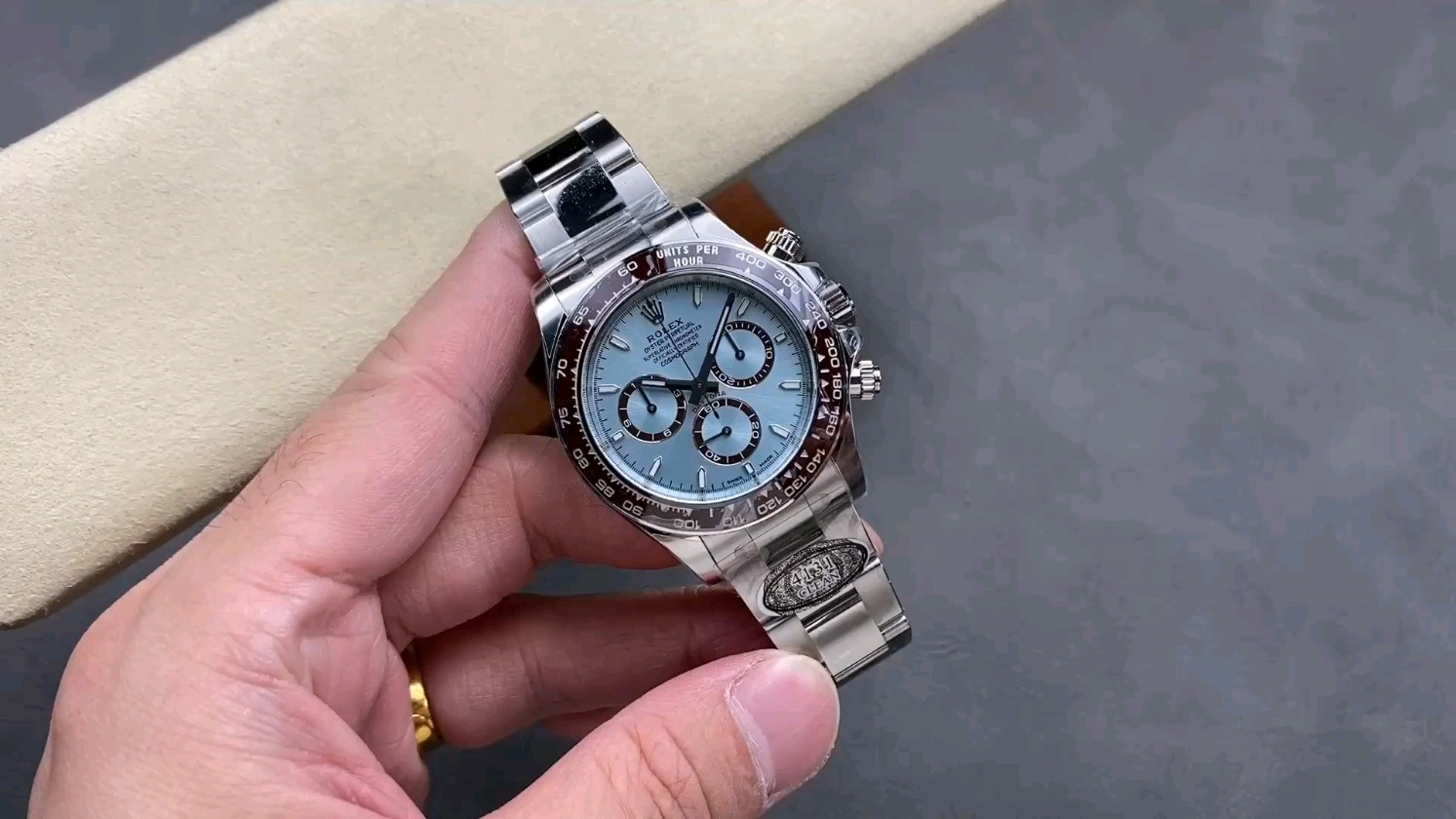 Rolex Daytona Reloj Azul Gris