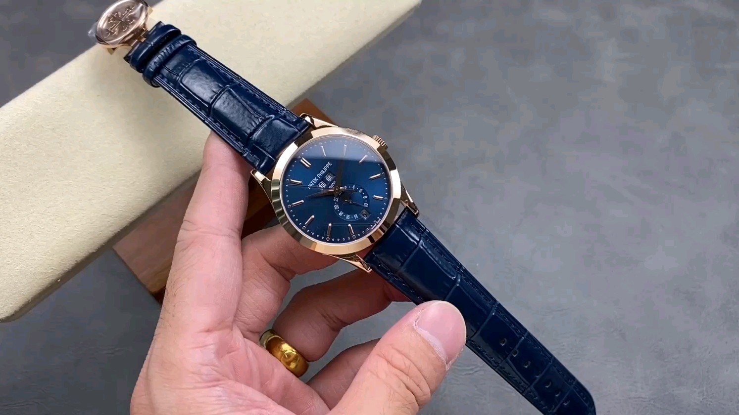 Réplica de calidad
 Patek Philippe Reloj Azul