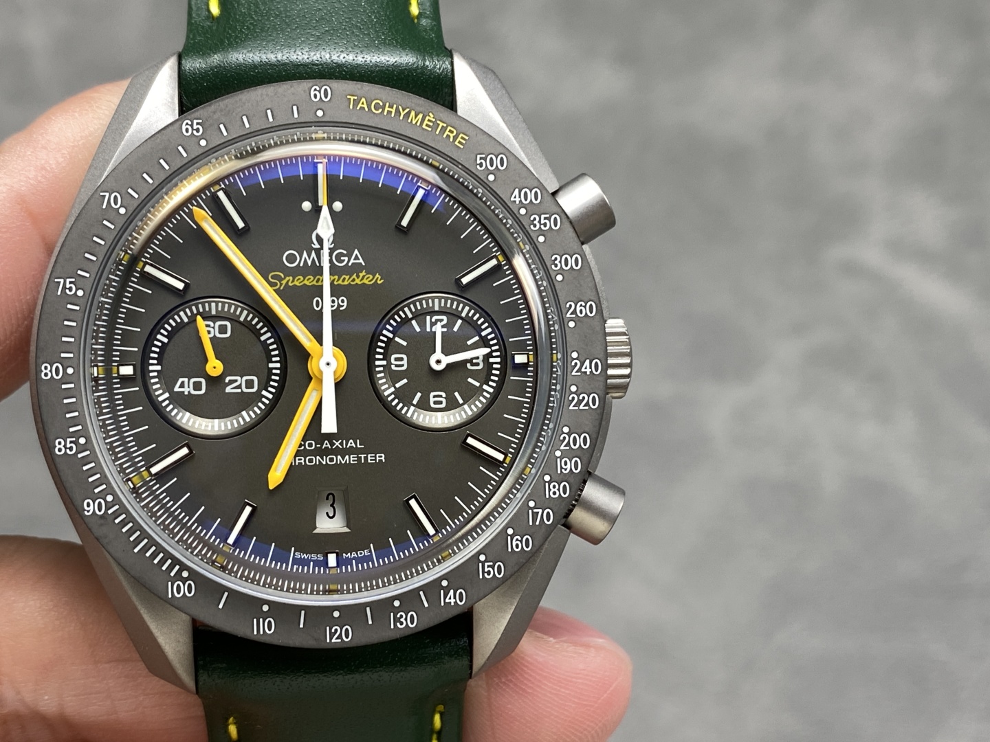 Omega Speedmaster Moonwatch Co-Axial Chronometer Dark Side of The Moon Watch