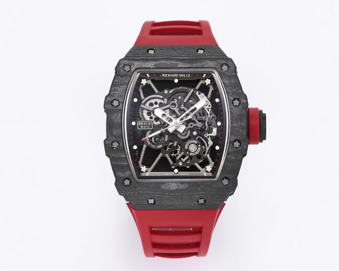 Richard Mille RM 35-01 Rafael Nadal Carbon Fiber Watch - Skeleton Dial 10 a1745328991513 8207