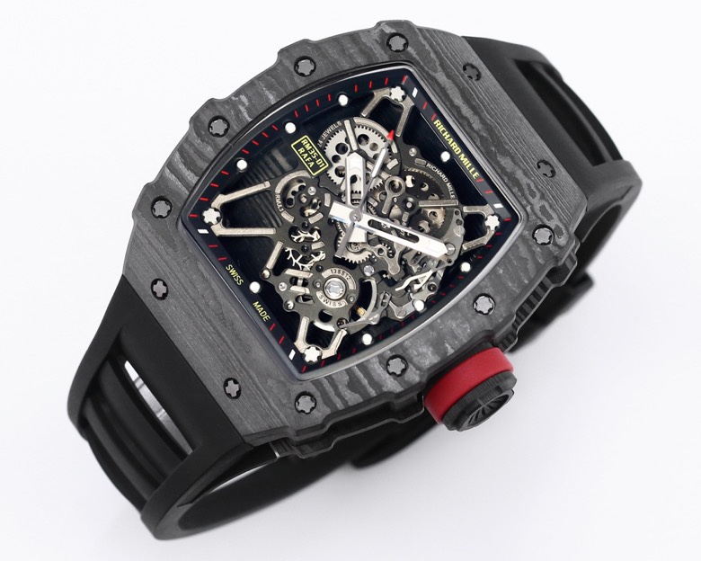 Richard Mille RM 35-01 Rafael Nadal Carbon Fiber Watch with Rubber Strap 4 a1745329010531 8717