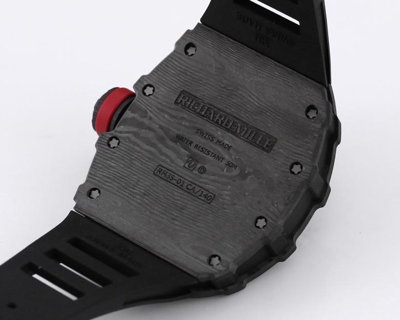 Richard Mille RM 35-01 Rafael Nadal Carbon Fiber Watch with Rubber Strap 8 a1745329013719 7677