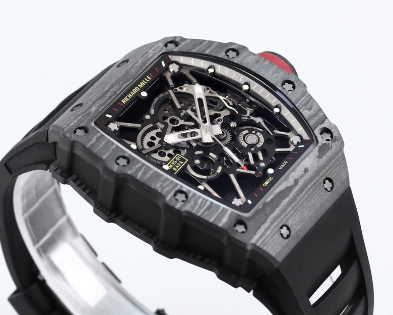 Richard Mille RM 35-01 Rafael Nadal Carbon Fiber Watch with Rubber Strap 9 a1745329013722 4600