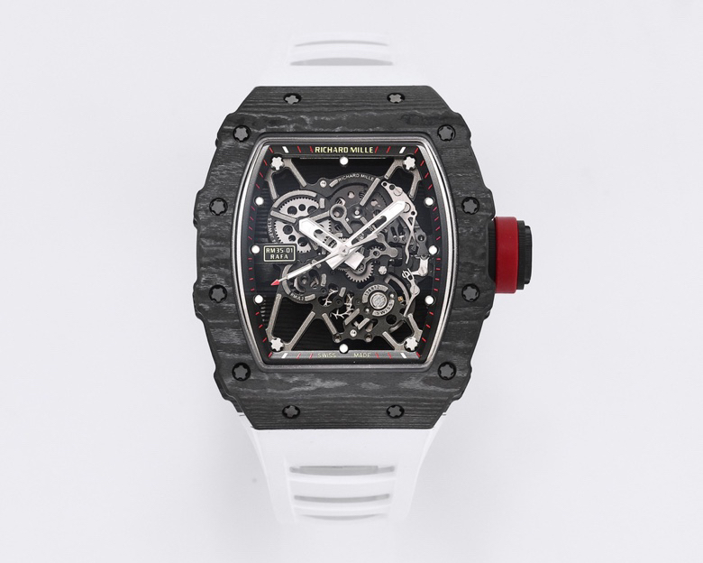 Richard Mille RM 35-01 Rafael Nadal Carbon Fiber Watch with Extra Strap