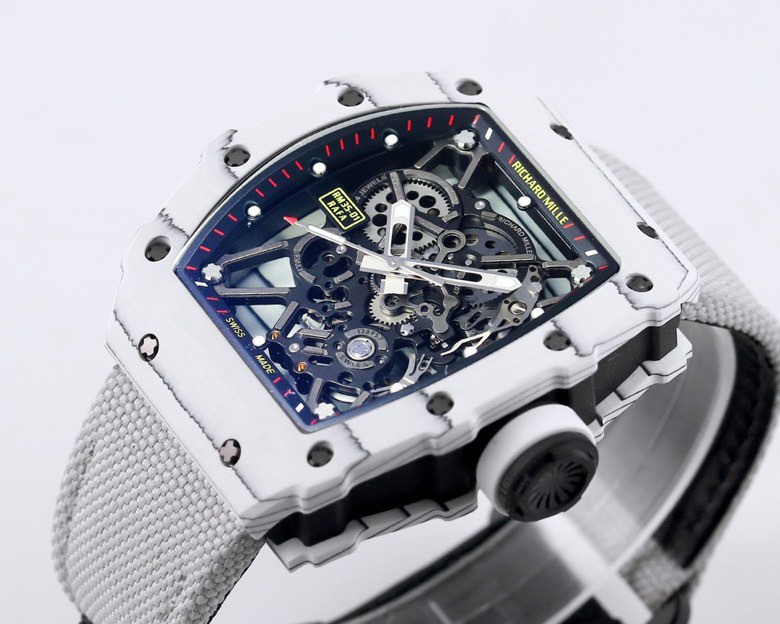 Richard Mille RM 35-01 Rafael Nadal White Carbon Fiber Watch 6 a1745329119492 8215