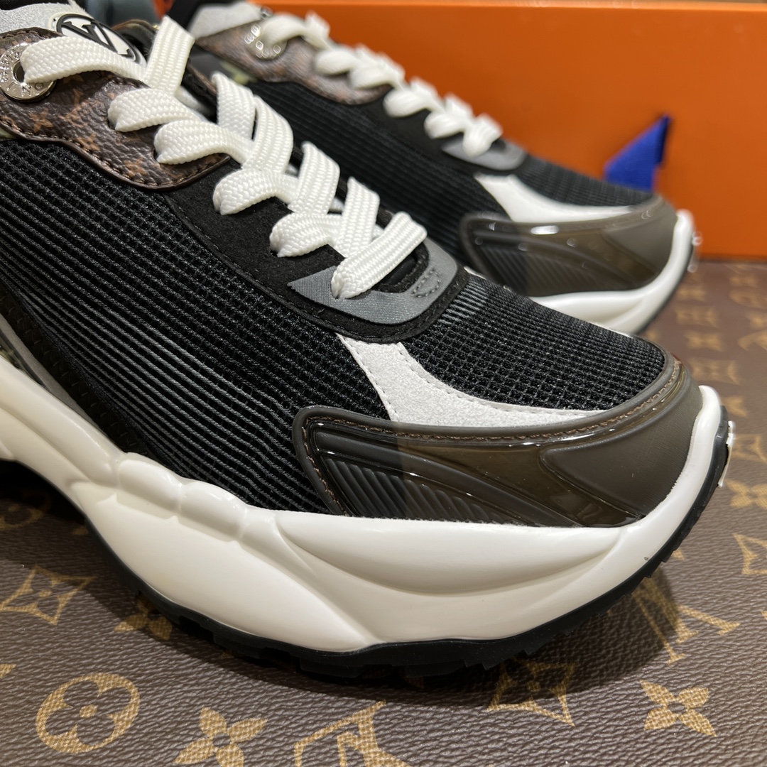 LV路易威登L家驴牌 爆款RUN 55 运动鞋 网面 超轻 增高 休闲 Sneaker跑鞋 老爹鞋 5