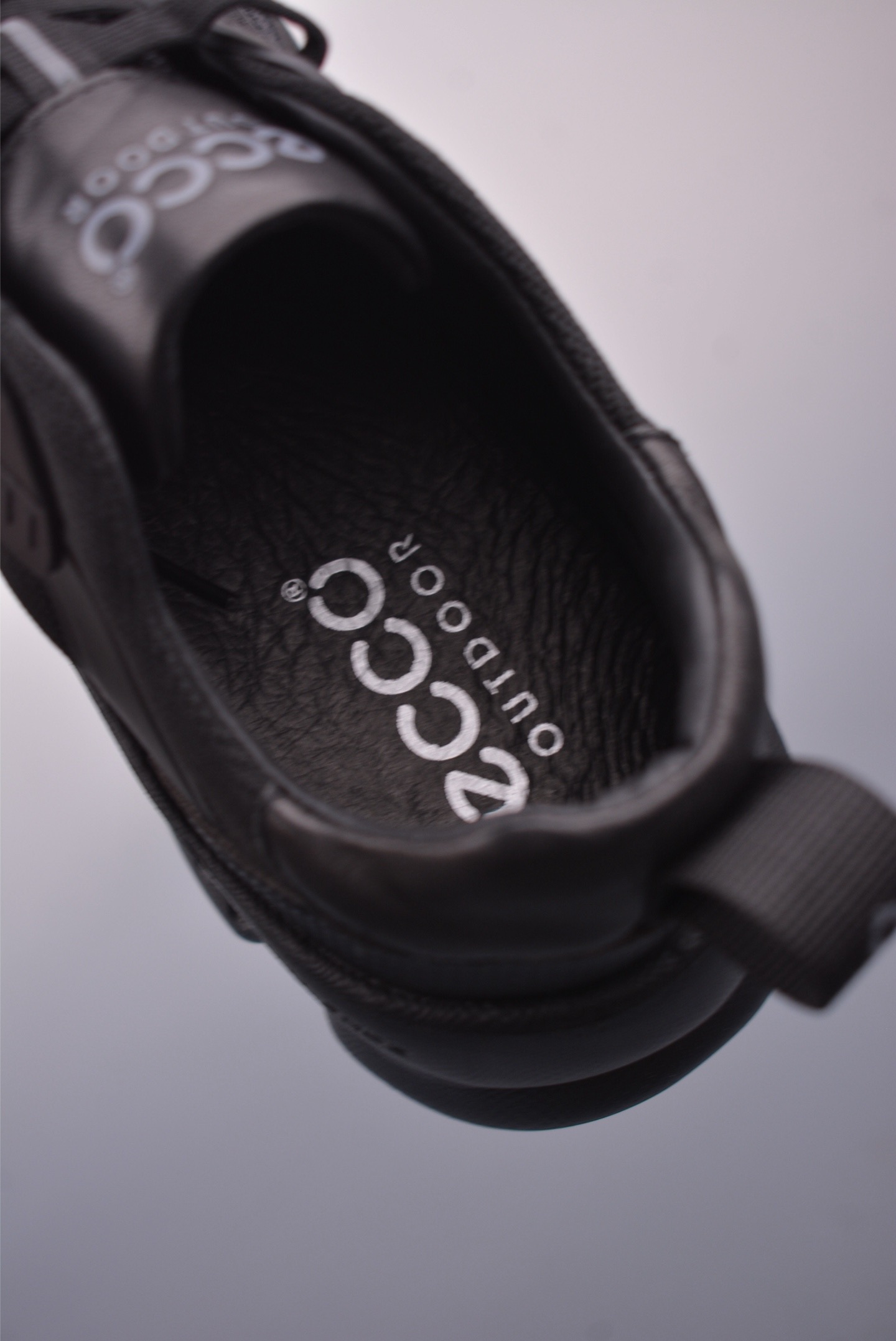 终端供货 ECCO爱步老爹鞋男士夏季新款 飞织网面百搭潮流户外运动鞋  825864黑