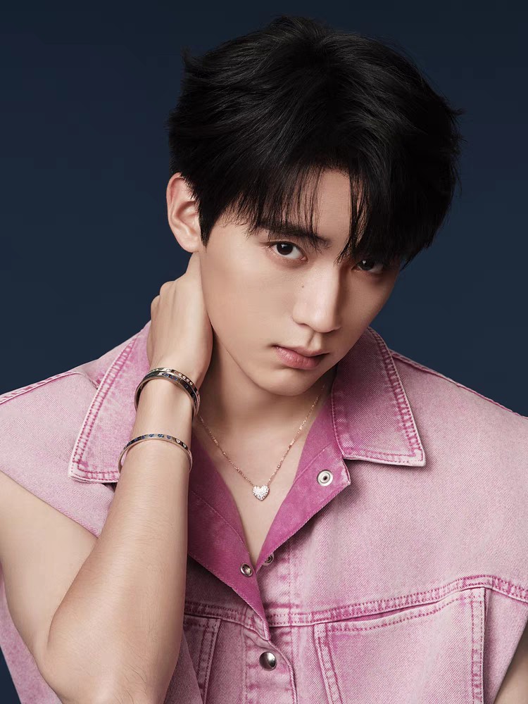 [明星同款]APM 海蓝色摩斯密码银手镯简约时尚高级设计感