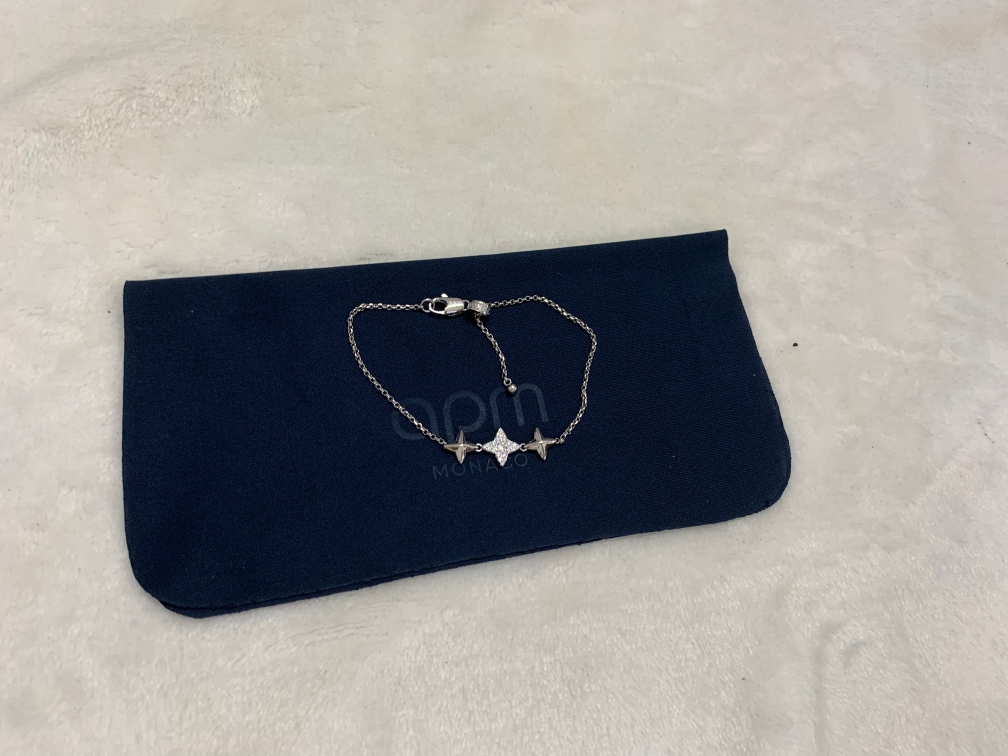 ⭐️[杨紫同款]⭐️APM 三流星银色手链个性设计时尚高级感饰品手饰礼物