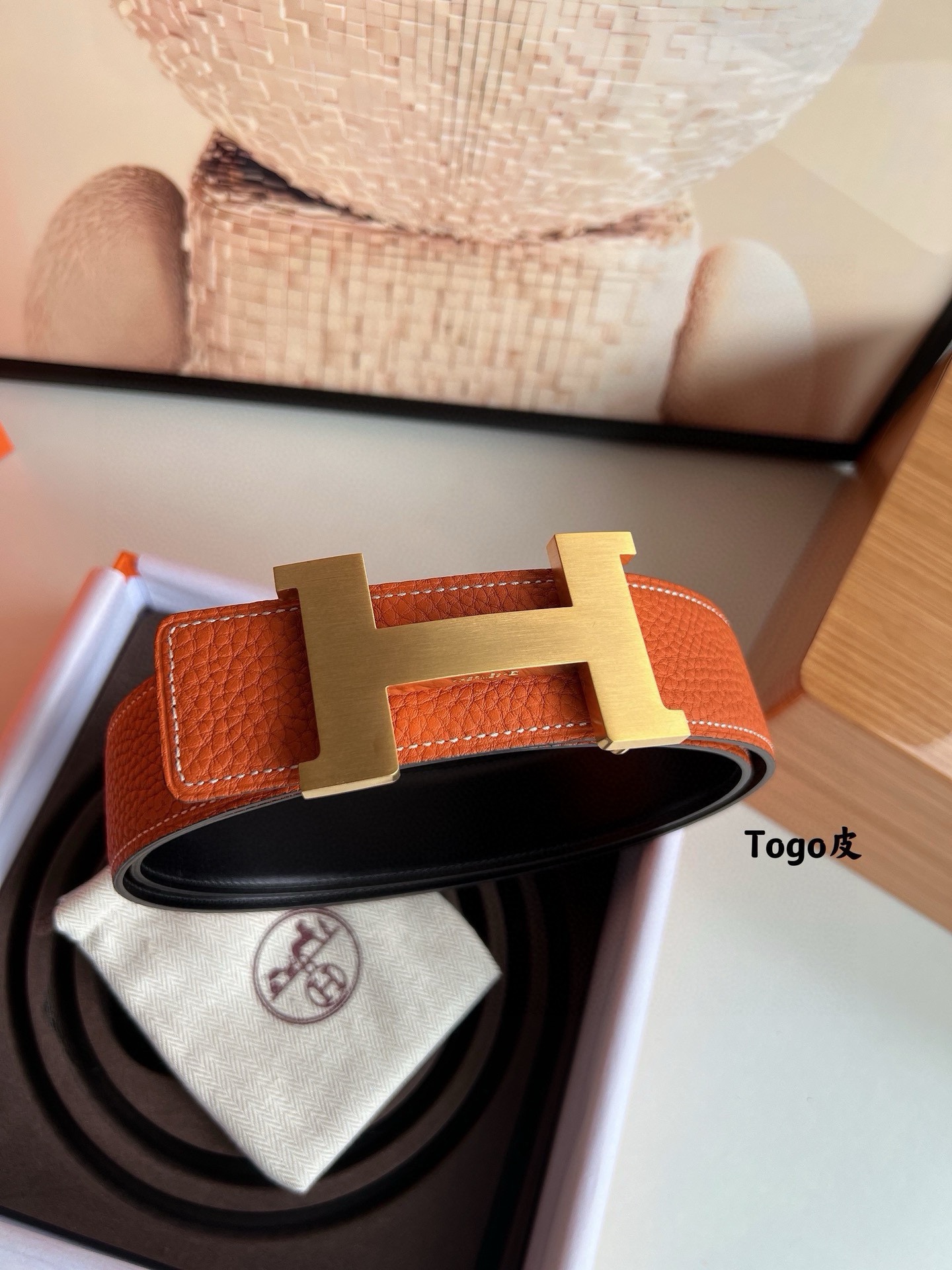 爱马仕 Hermès 高定典藏奢华工坊高定皮带配饰 #C38FDC5C 3