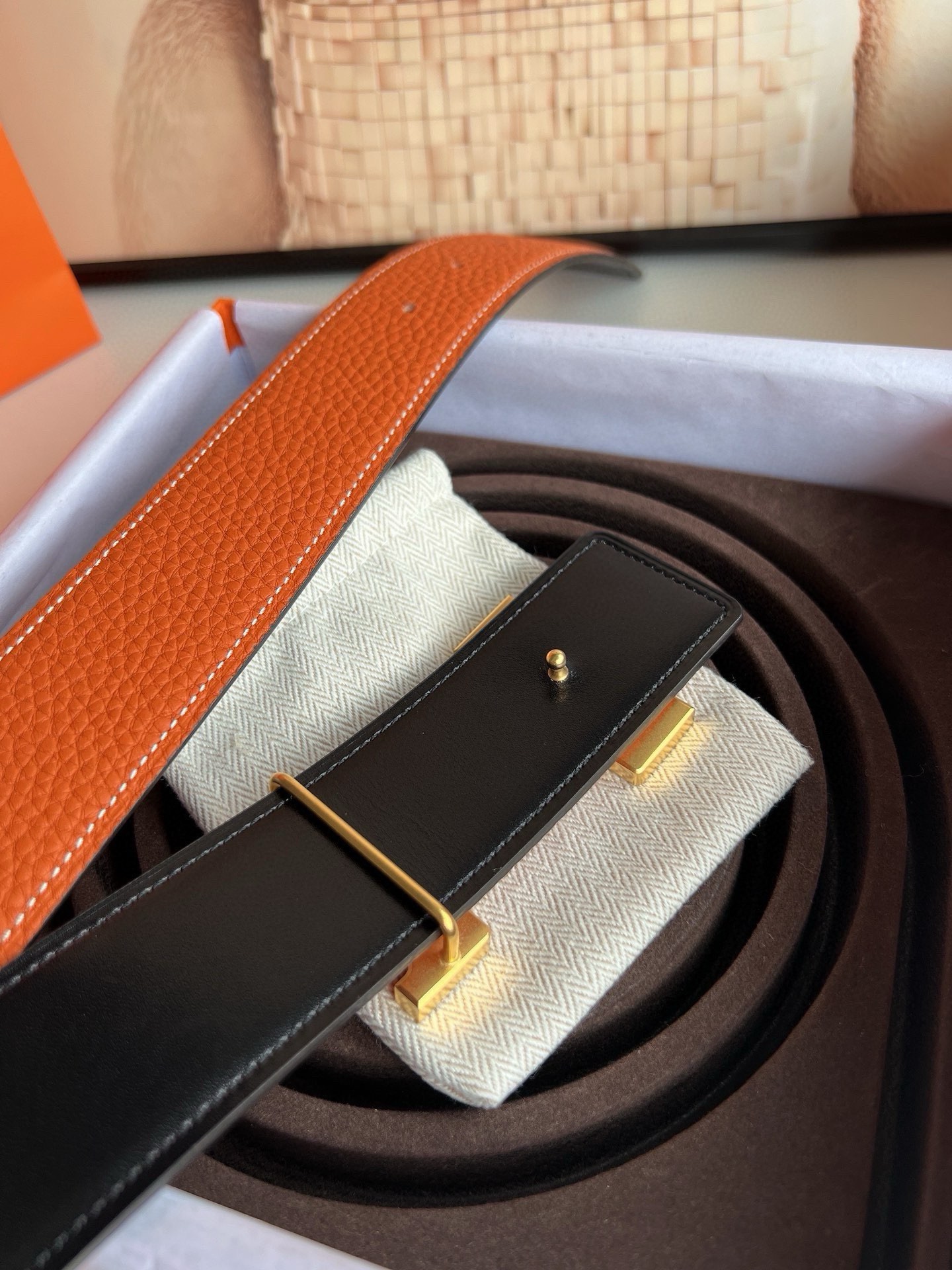 爱马仕 Hermès 高定典藏奢华工坊高定皮带配饰 #C38FDC5C 8