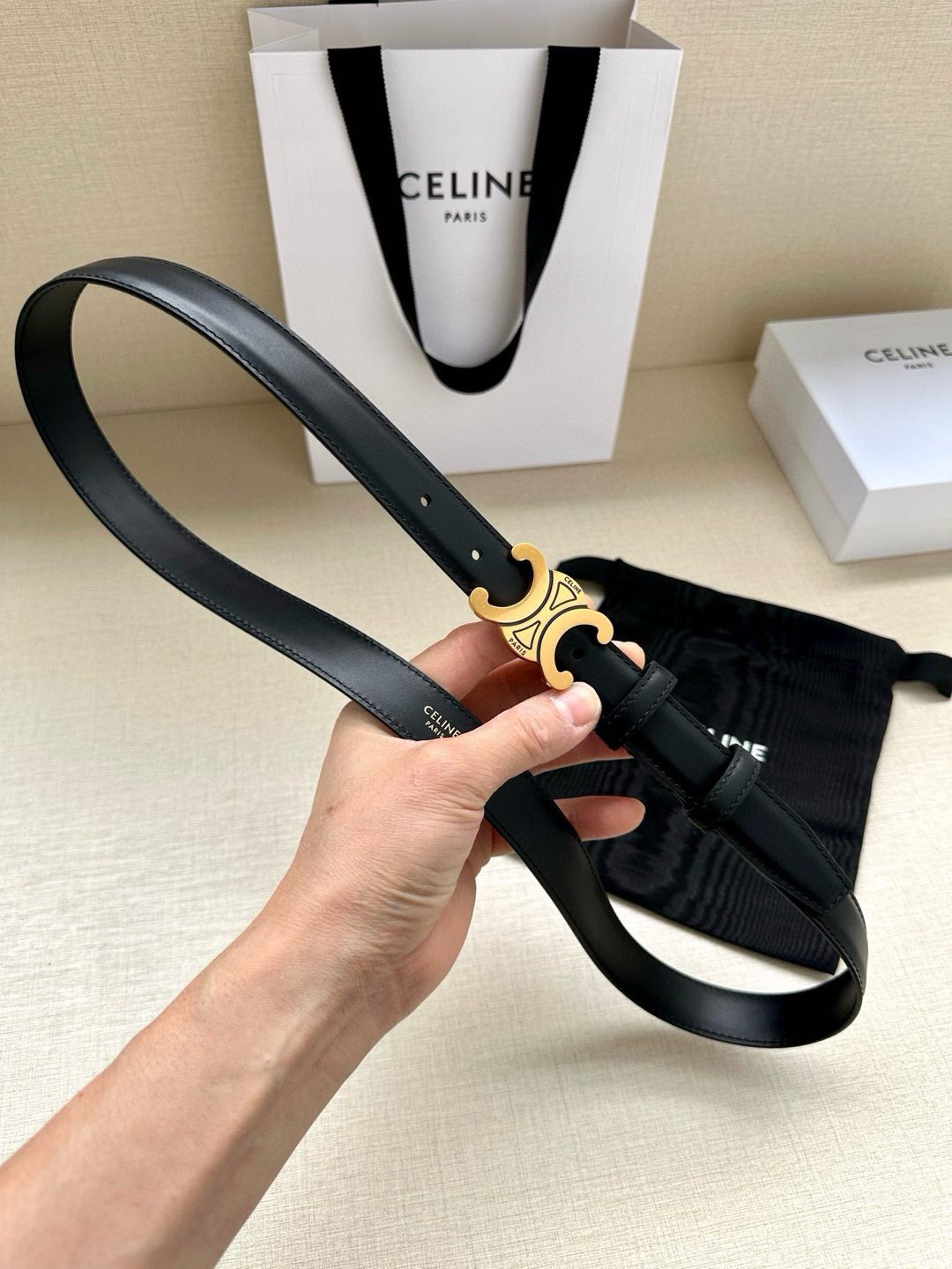 Celine Luxury Atelier Designer Belt Accessories Ref.1DE806FB 4