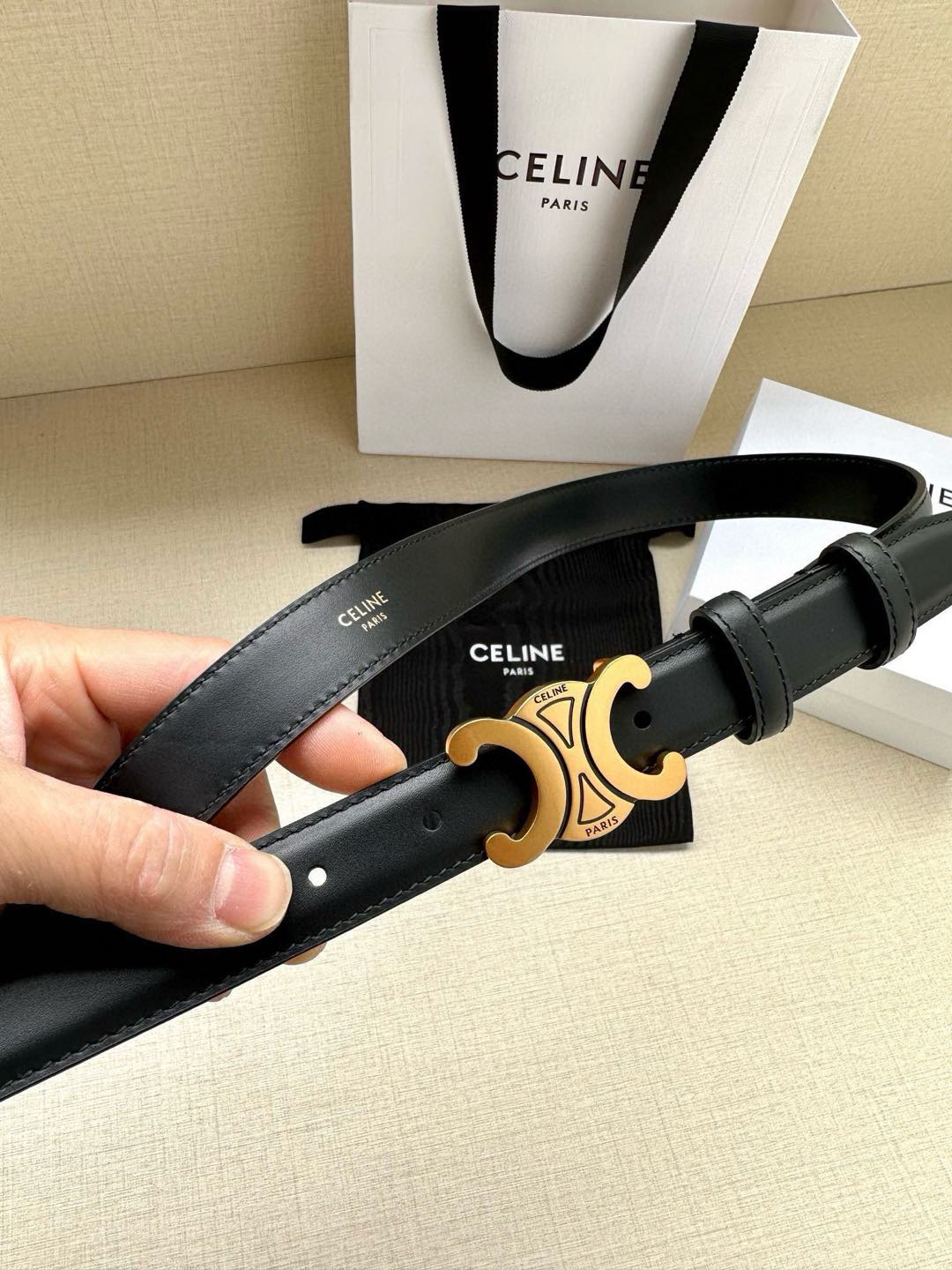 Celine Luxury Atelier Designer Belt Accessories Ref.1DE806FB 2