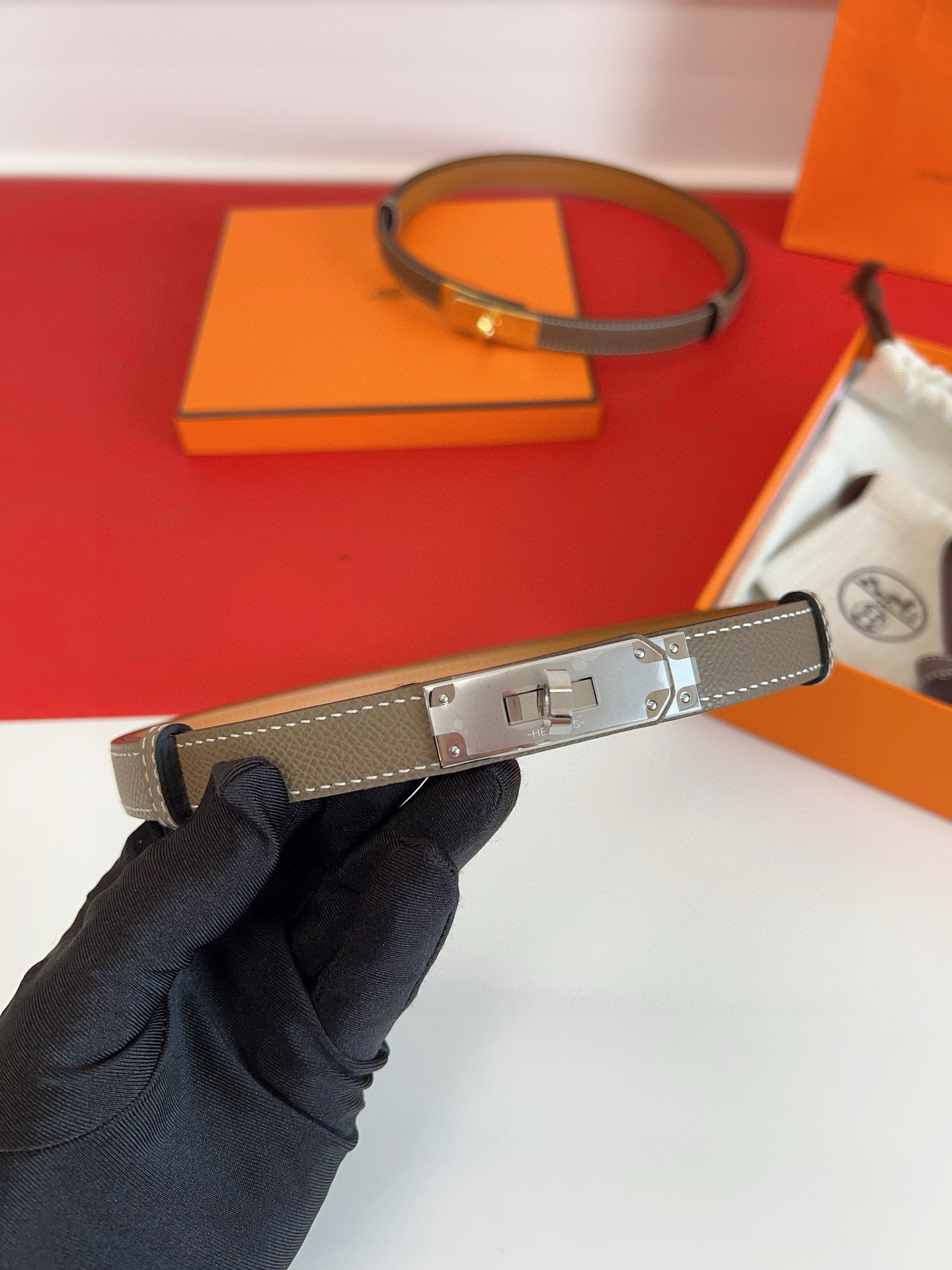 爱马仕 20MM 女款 凯莉 长度可调节 专柜同款 经典款式 4