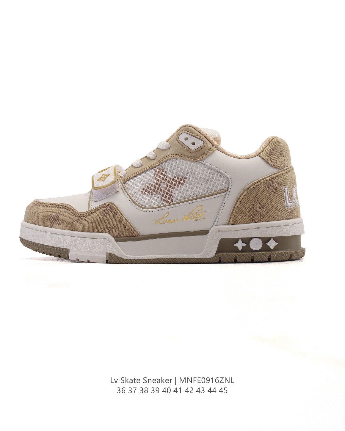 🈴
【帝王版】LV扣带 路易威登 Louis Vuitton LV路易威登板鞋 时尚运动鞋潮厚底增高男女鞋。舒适防滑底和百搭性霸屏整个时尚娱乐圈，细节调整完美主义！采用柔软皮革帆布拼接鞋面，独家开模大底， 侧边采用3D打印标志性Logo 尽显贵族时尚气息，配带正品全套包装。全新LV路易威登Louis vuitton Trainer Sneaker Low 休闲运动文化百搭板鞋。 

类型：男女鞋
尺码：36-46