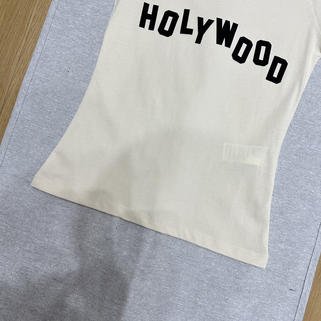 LW 25Ss Women's Short Sleeve T-Shirt with Hollywood Letter Print 6 i1738857112 7789 7