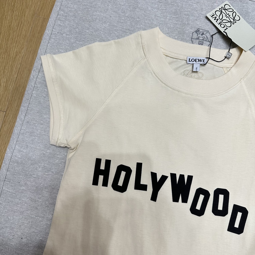 LW 25Ss Women's Short Sleeve T-Shirt with Hollywood Letter Print 5 i1738857112 7920 3