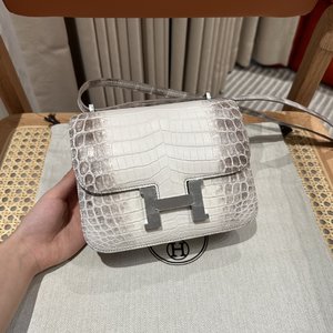 Hermes Constance High
 Crossbody & Shoulder Bags Silver Hardware