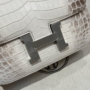 Hermes Constance Crossbody & Shoulder Bags Silver Hardware
