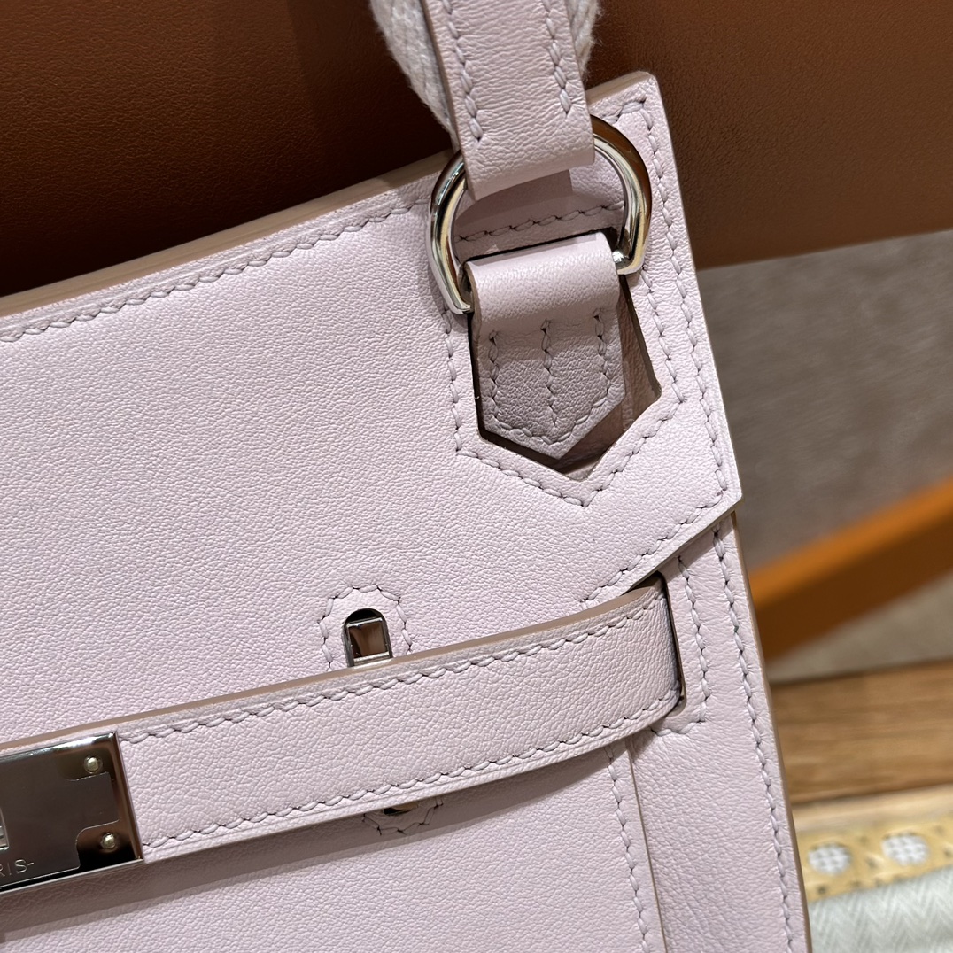 Mini Jypsiere 23cm Dreamy Pink Purple Swift Leather Silver Buckle Bag 5 i1714916994 2619 2