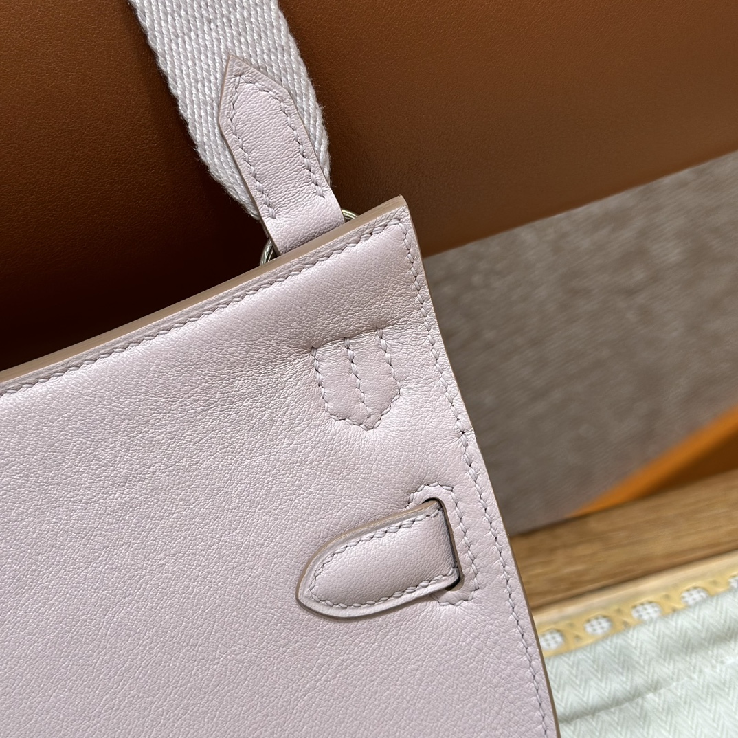 Mini Jypsiere 23cm Dreamy Pink Purple Swift Leather Silver Buckle Bag 7 i1714916994 6558 8