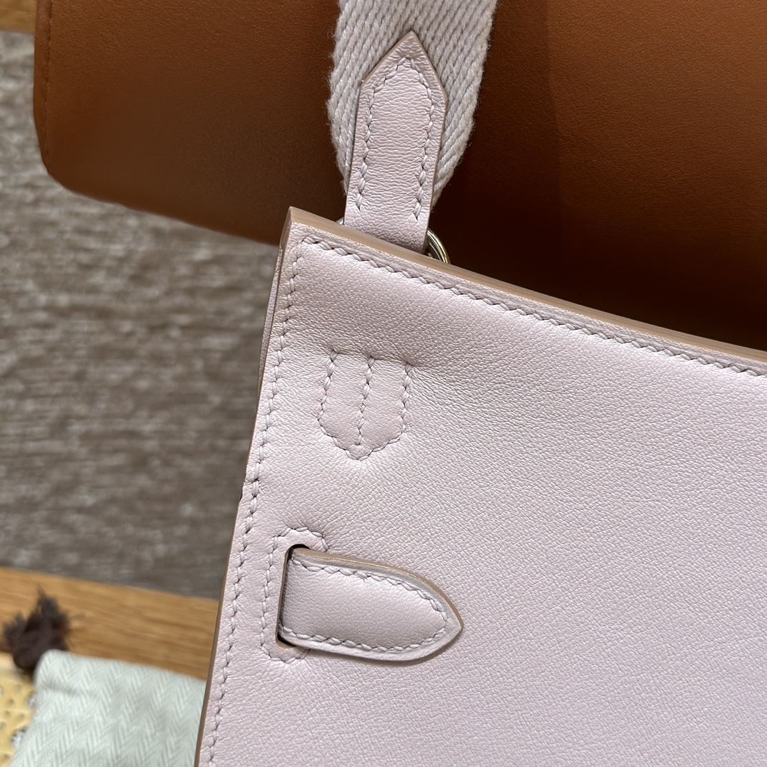 Mini Jypsiere 23cm Dreamy Pink Purple Swift Leather Silver Buckle Bag 6 i1714916994 9765 0