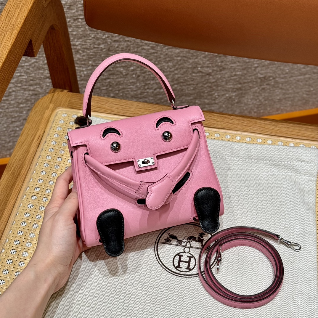 에르메스 켈리돌백 실버 하드웨어 18420