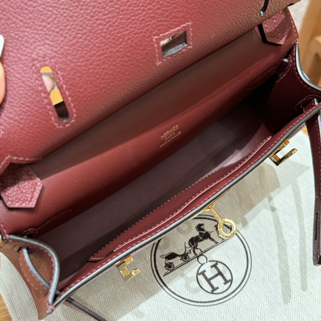Hermes Jypsiere Mini Rouge H Evercolor Leather Gold Hardware 3 i1727770040 1642 0