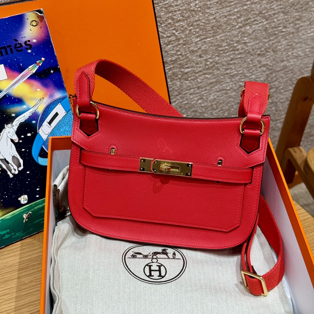 Hermès Jypsiere Mini Rouge Coeur Evercolor Leather Gold Hardware Bag 3 i1727771182 9052 7