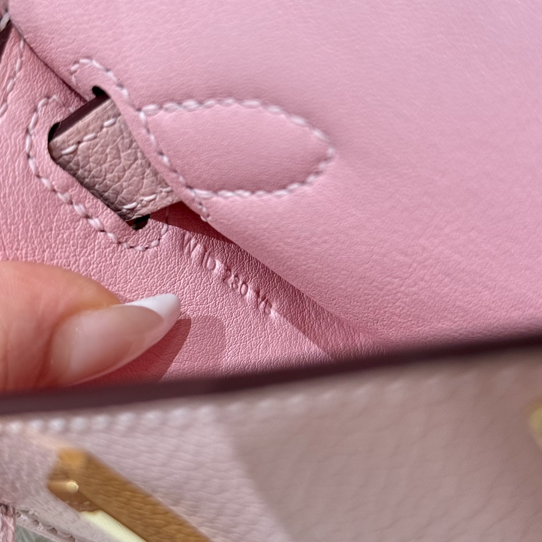 Jypsiere Mini Rose Sakura Evercolor Leather Gold Hardware Crossbody Bag 5 i1727771297 8520 0
